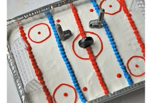 Ice Rink Birthday Cake - SavvyMom